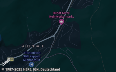 Heizung Map of Hilchenbach