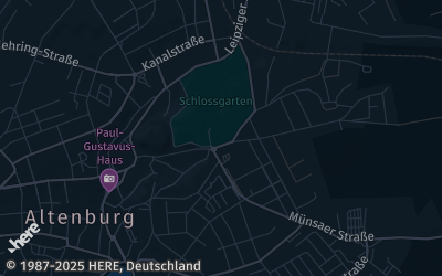 Heizung Map of Altenburg