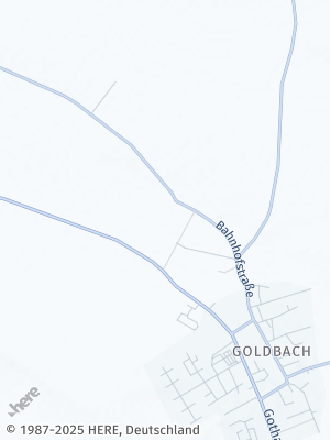 Here Map of Goldbach bei Gotha