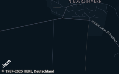 Heizung Map of Niederzimmern