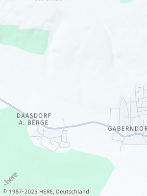 Here Map of Daasdorf am Berge