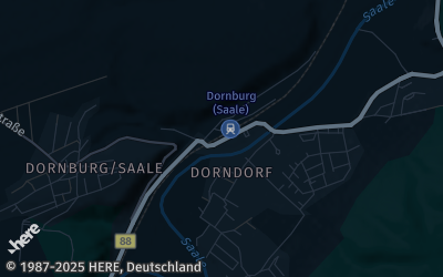 Heizung Map of Dorndorf-Steudnitz