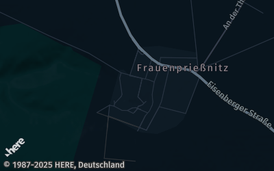 Heizung Map of Frauenprießnitz