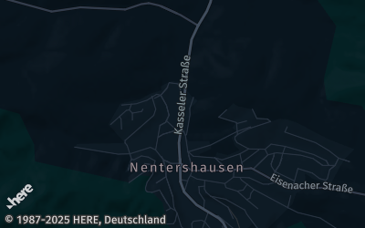 Heizung Map of Nentershausen