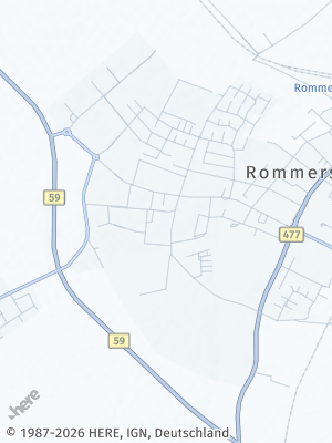 Here Map of Rommerskirchen