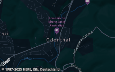 Heizung Map of Odenthal