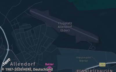 Heizung Map of Allendorf