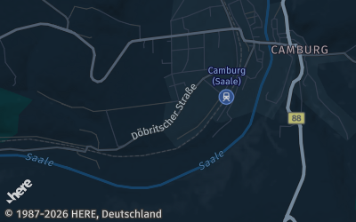 Heizung Map of Camburg