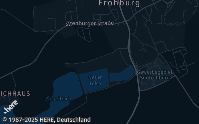 Heizung Map of Frohburg