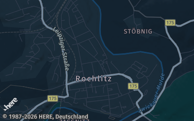Heizung Map of Rochlitz