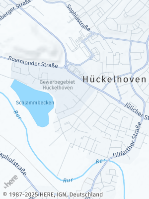 Here Map of Hückelhoven
