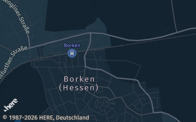 Heizung Map of Borken
