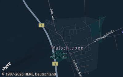 Heizung Map of Walschleben