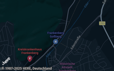 Heizung Map of Frankenberg