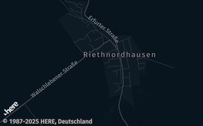 Heizung Map of Riethnordhausen