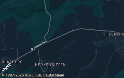 Heizung Map of Burscheid