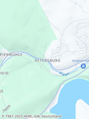Here Map of Petersburg