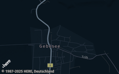 Heizung Map of Gebesee