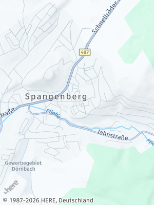 Here Map of Spangenberg