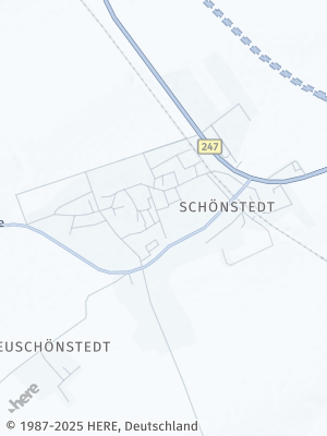 Here Map of Schönstedt
