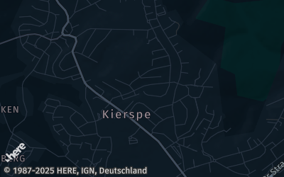 Heizung Map of Kierspe