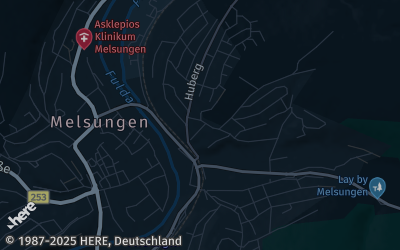 Heizung Map of Melsungen