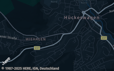 Heizung Map of Hückeswagen
