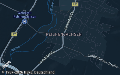 Heizung Map of Wehretal