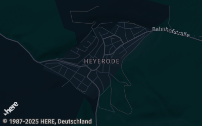 Heizung Map of Heyerode