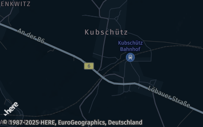 Heizung Map of Kubschütz