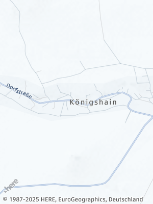 Here Map of Königshain bei Görlitz