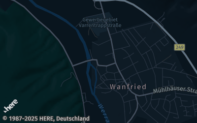 Heizung Map of Wanfried