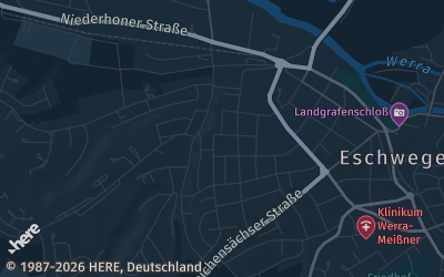 Heizung Map of Eschwege