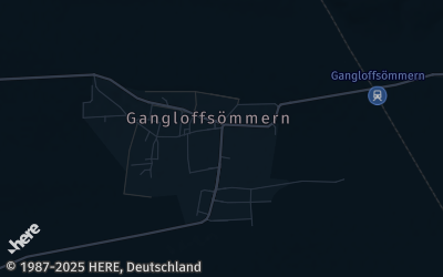 Heizung Map of Gangloffsömmern