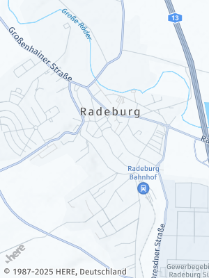 Here Map of Radeburg