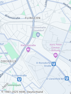 Here Map of Düsseldorf