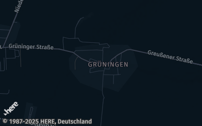 Heizung Map of Greußen