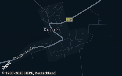 Heizung Map of Körner