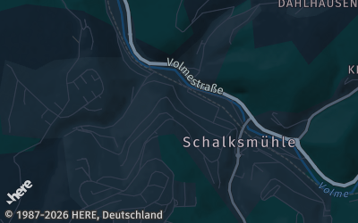 Heizung Map of Schalksmühle