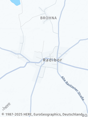 Here Map of Radibor