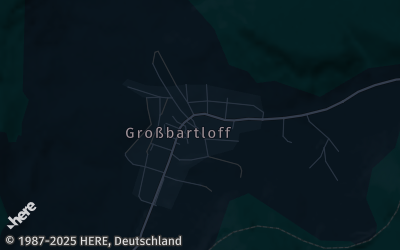 Heizung Map of Großbartloff