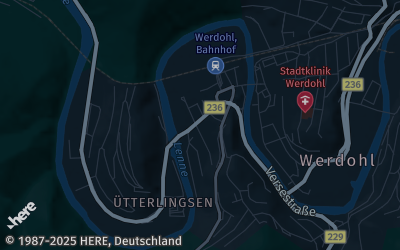 Heizung Map of Werdohl