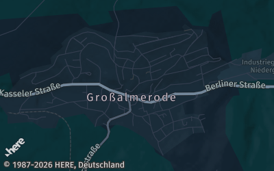 Heizung Map of Großalmerode
