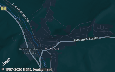 Heizung Map of Helsa
