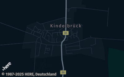 Heizung Map of Kindelbrück