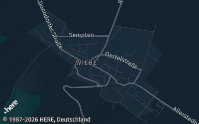Heizung Map of Wiehe