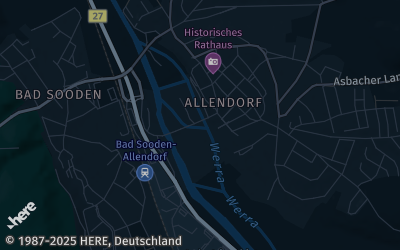 Heizung Map of Bad Sooden-Allendorf