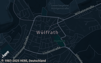 Heizung Map of Wülfrath