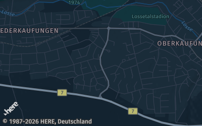 Heizung Map of Kaufungen