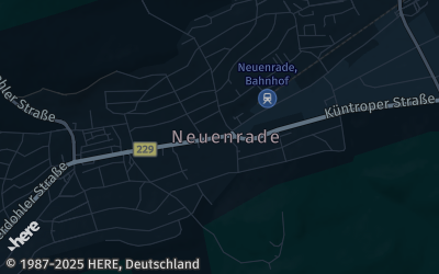 Heizung Map of Neuenrade
